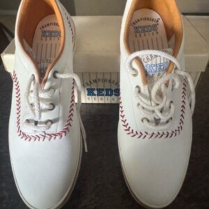 Keds Pennant Oxford White Sneakers